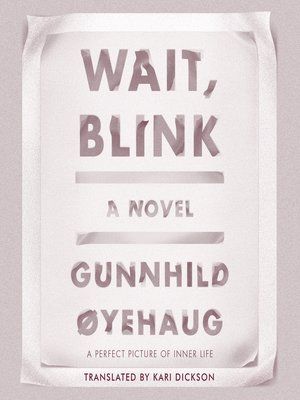Wait, Blink - Audiobook